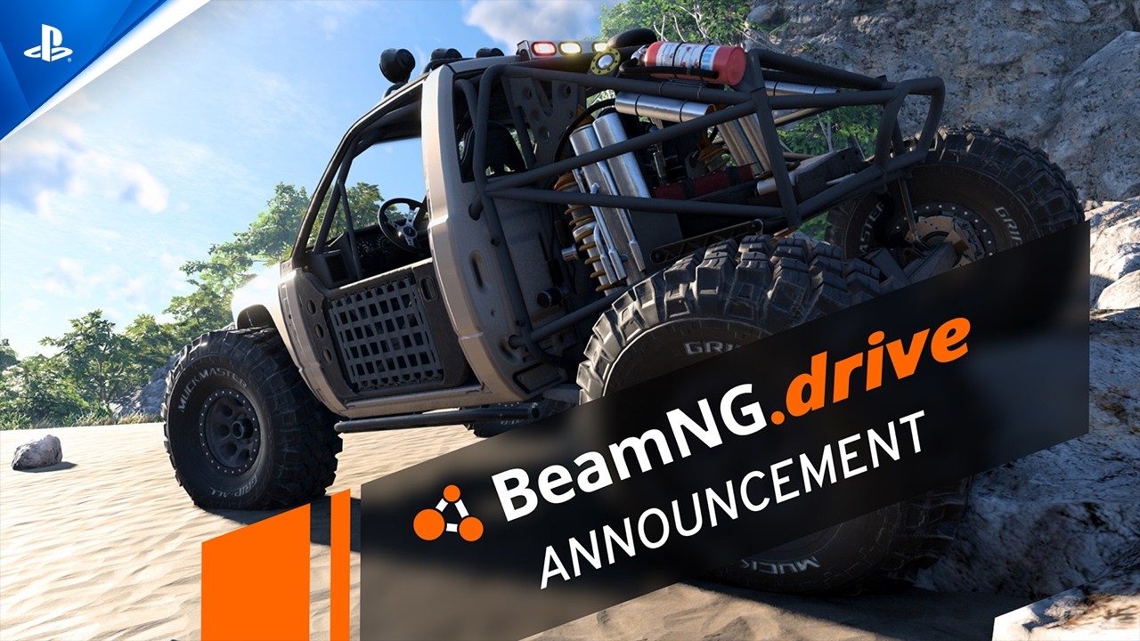 BeamNG.drive Official PlayStation 5 Launch Announcement for 2026