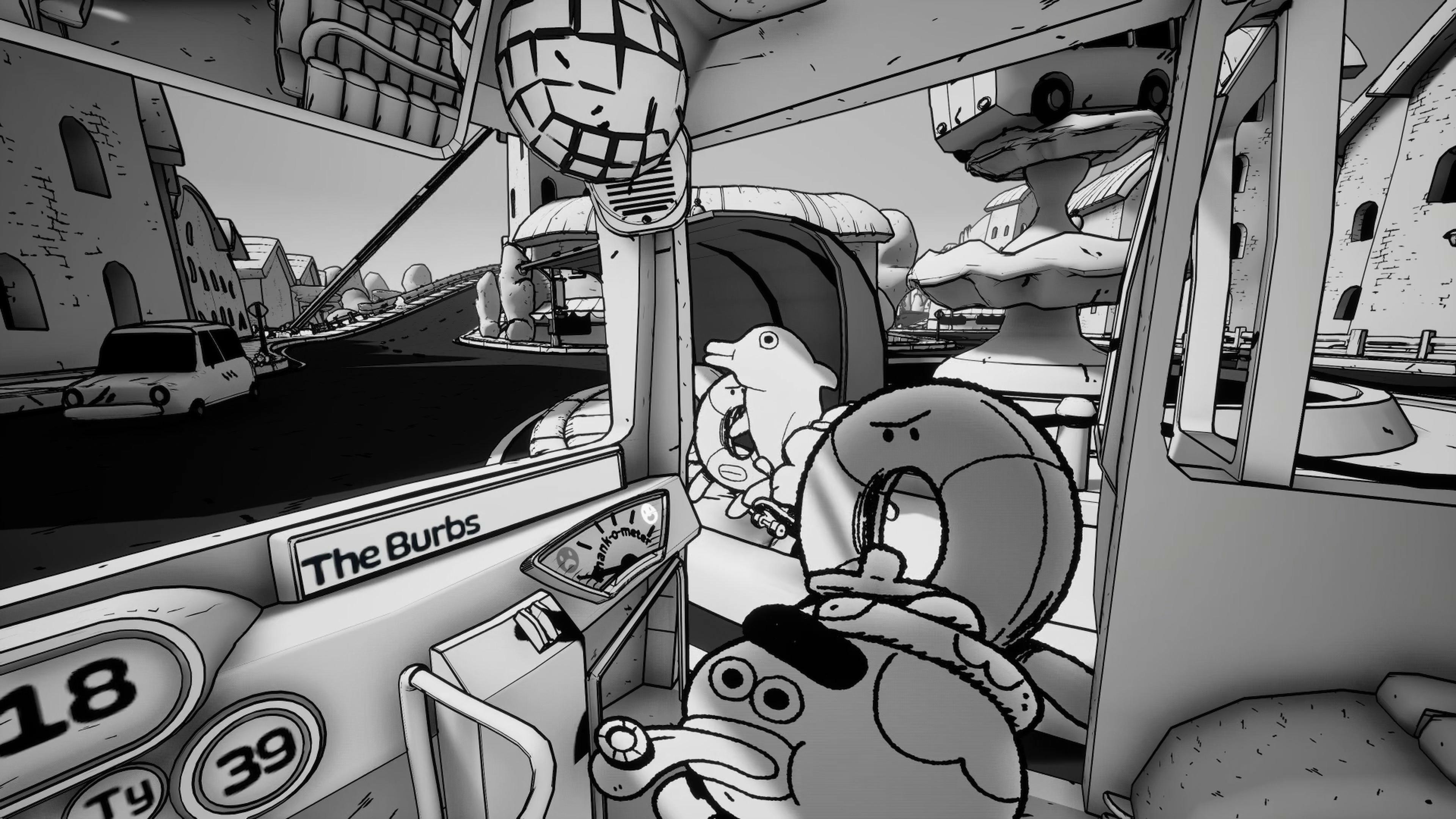 Double Fine Productions Releases Thank You Bus Driver on Steam