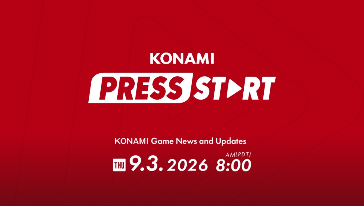 Konami Schedules Press Start Showcase for September 3, Highlighting Upcoming Titles