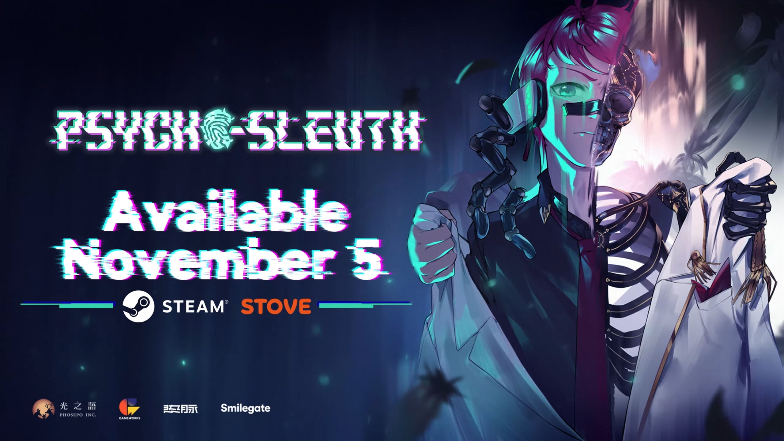 Psycho-Sleuth Launches November 5