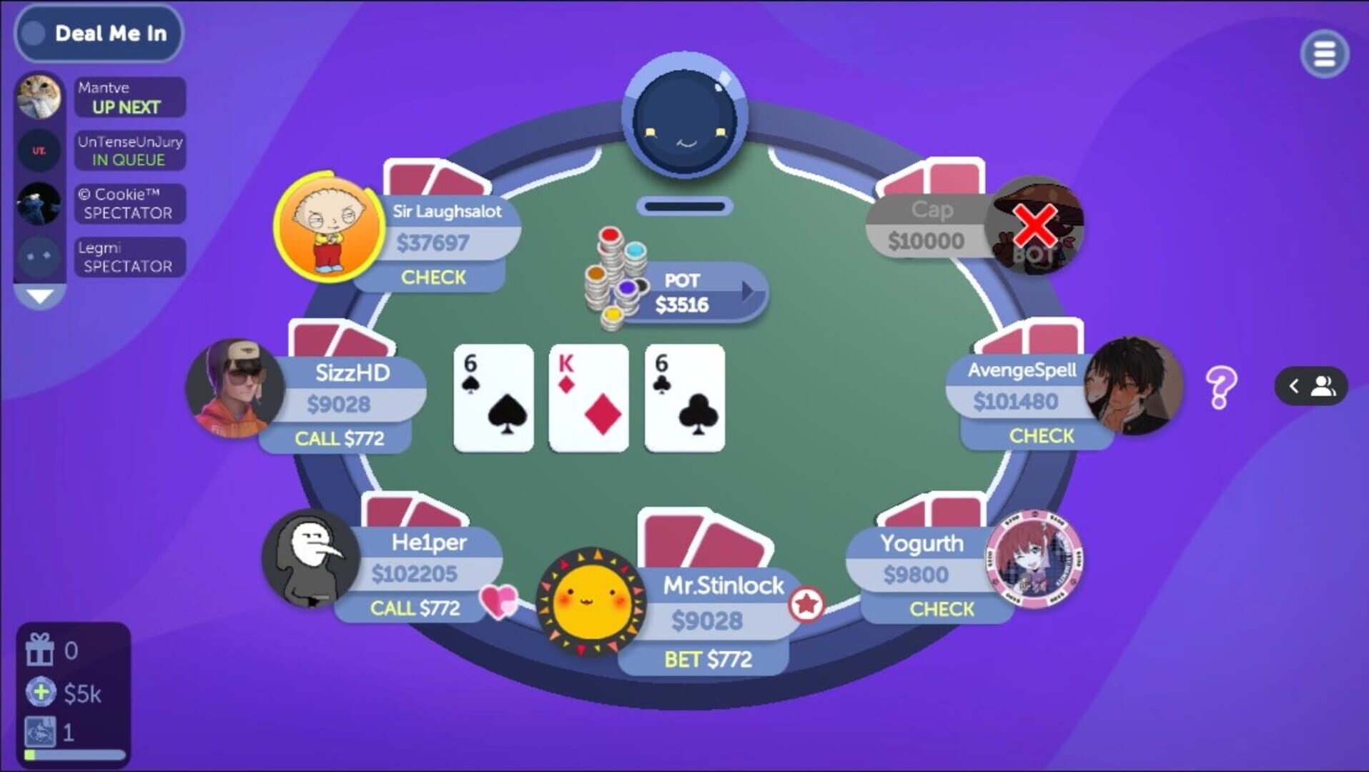 Poker Night is Back: The Inventory Finally Opens on PS4