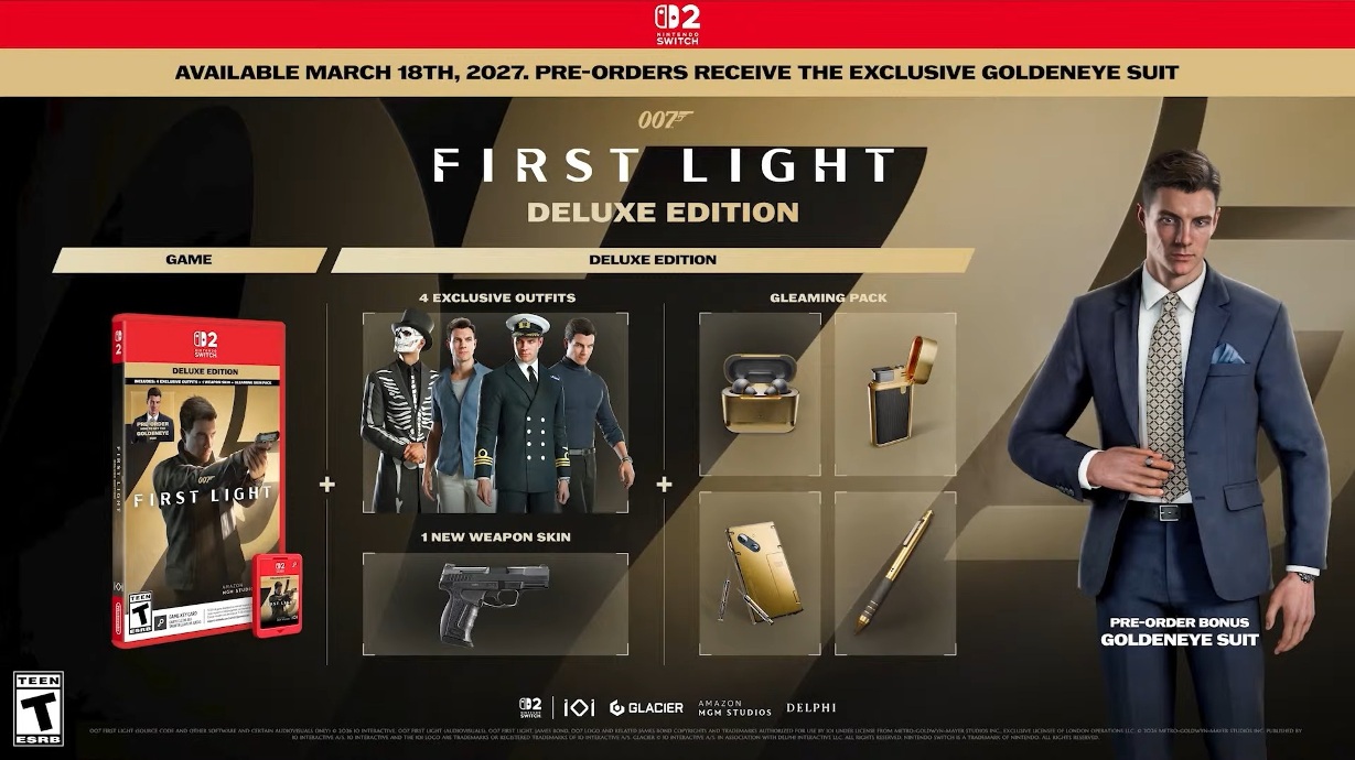 007 First Light Announced for Nintendo Switch 2