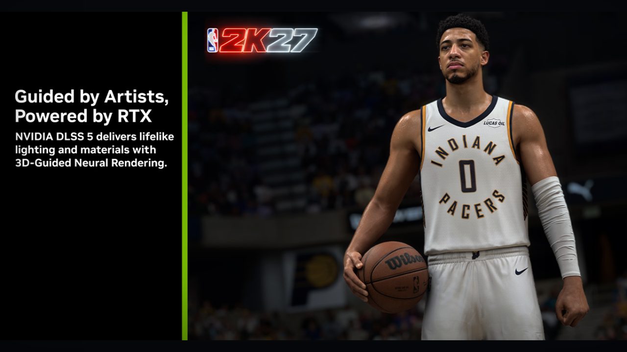 NVIDIA DLSS 5 debuts in NBA 2K27