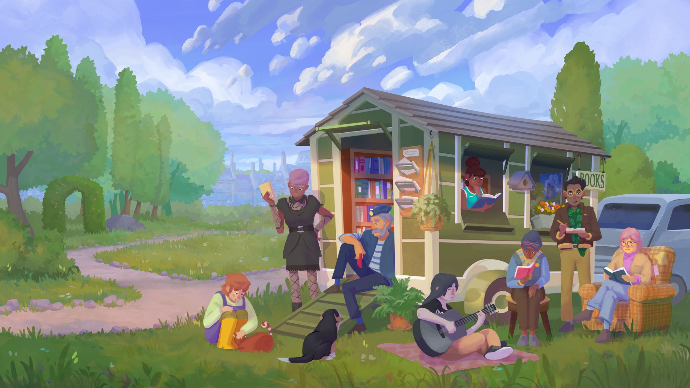 Cosy Management Sim Tiny Bookshop Hits Android on July 9