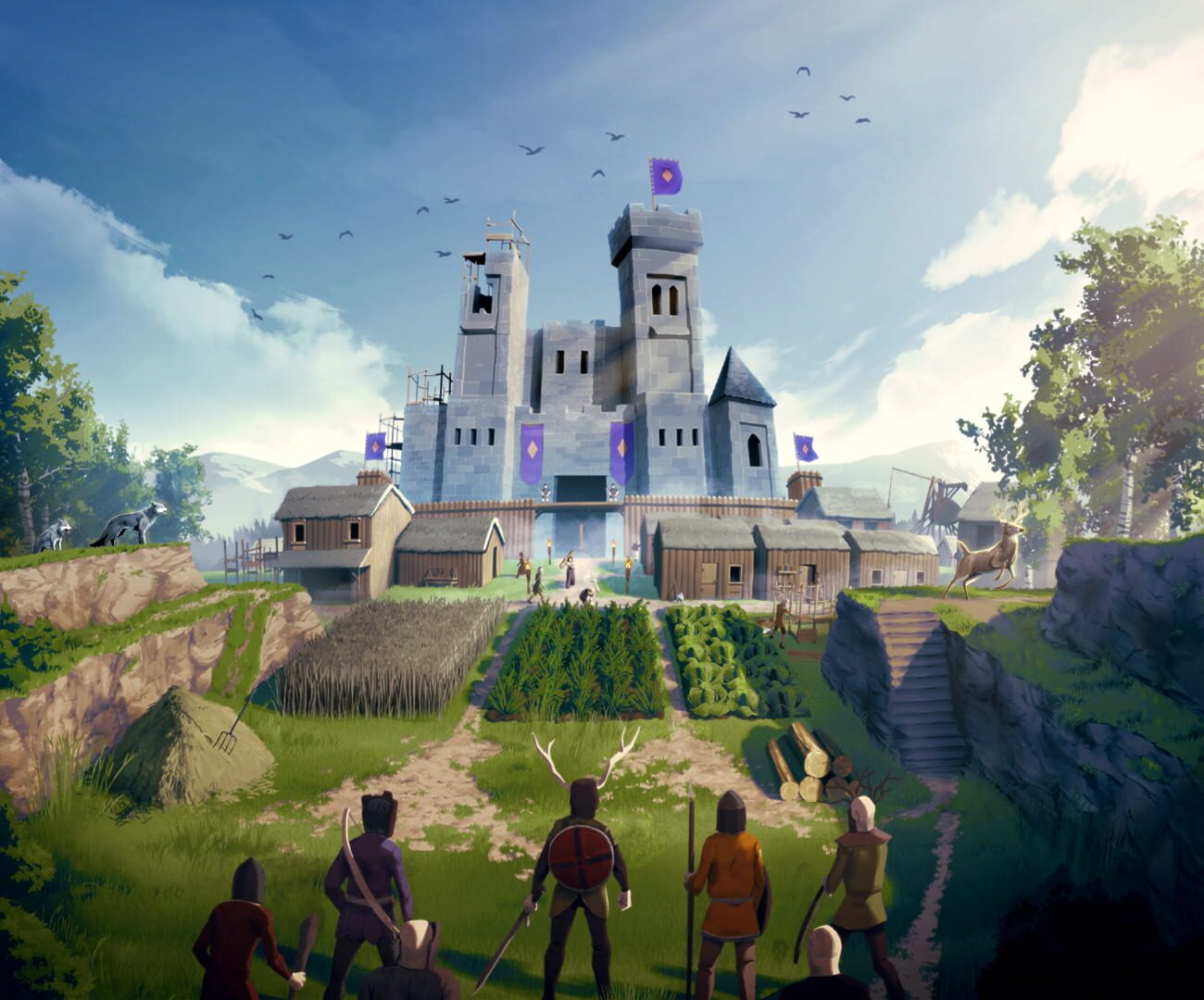 Foxy Voxel Announces Going Medieval 1.0: Release Date & Details