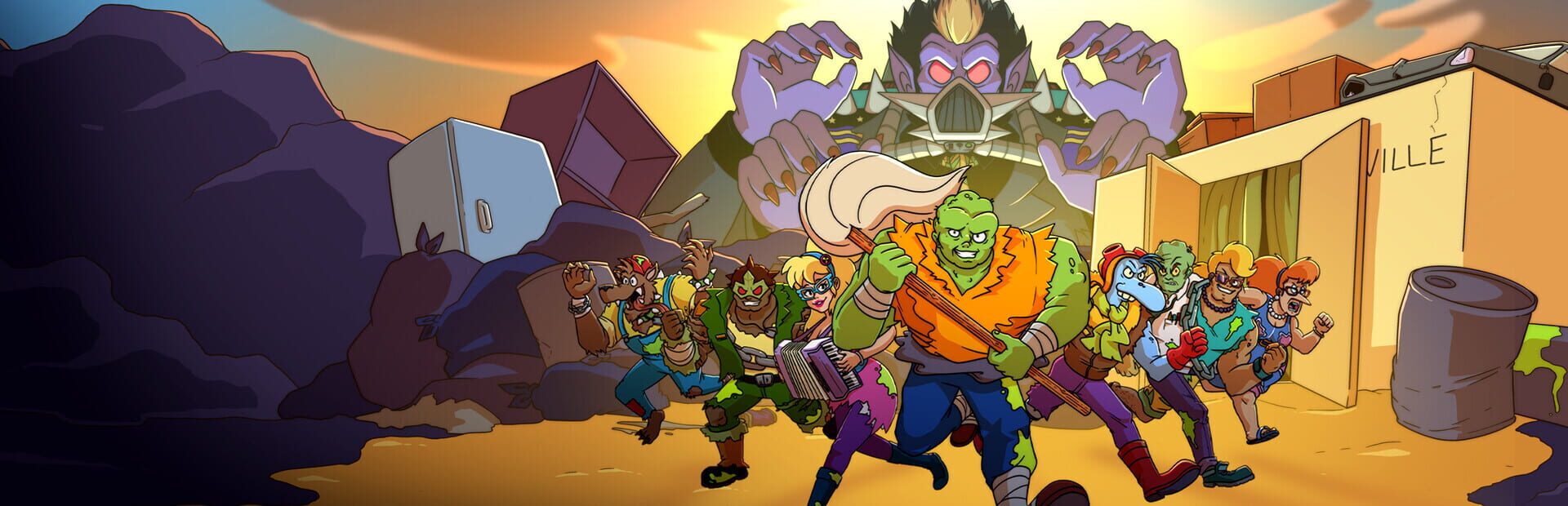 Toxic Crusaders Gameplay Trailer Released
